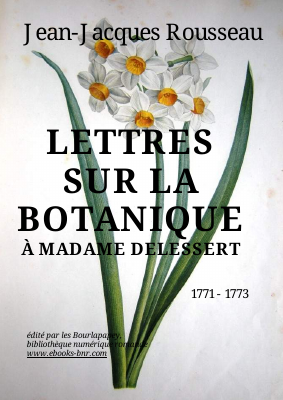 Couverture de Rousseau - Lettres sur la botanique